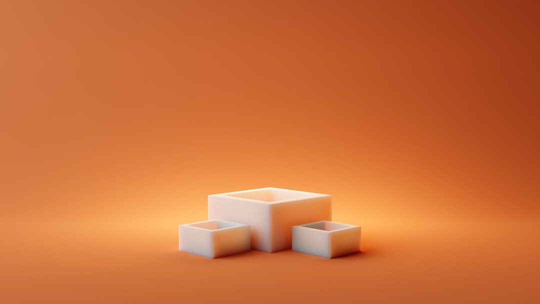 Replit Free Mode coding and building workspace concept with abstract white blocks