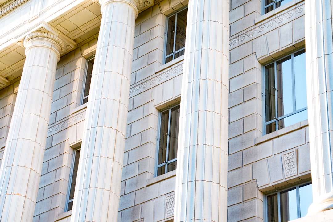 Government building columns visual for AI safety framework AI News coverage